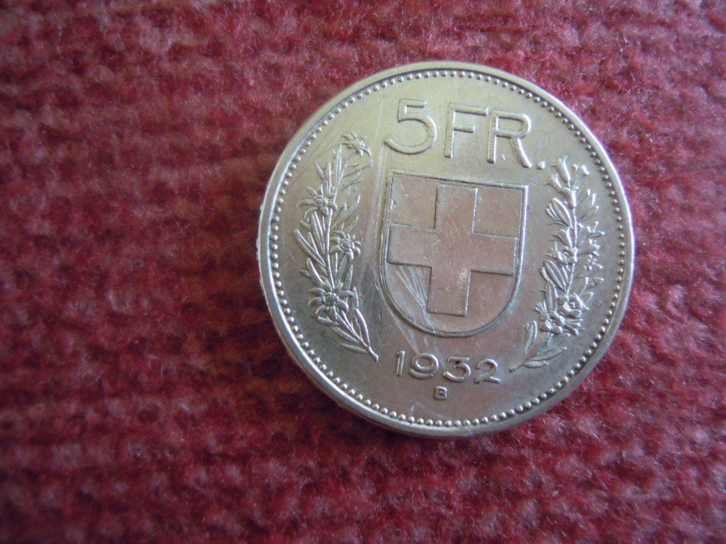 Tutti le monete: Fünfliber 1932 – Usato da Landquart venduto da hennachebia