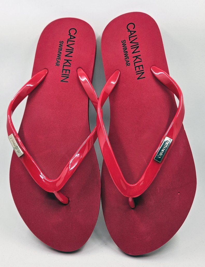 Calvin Klein Scarpe da donna: Flip-Flop Calvin Klein (Grösse 39) – Nuovo (secondo la descrizione) da Zürich venduto da Numark 2