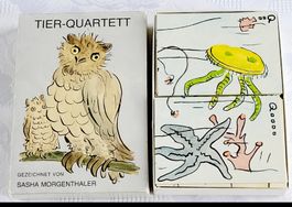 🇨🇭 Vintage SASHA MORGENTHALER Quartett komplett