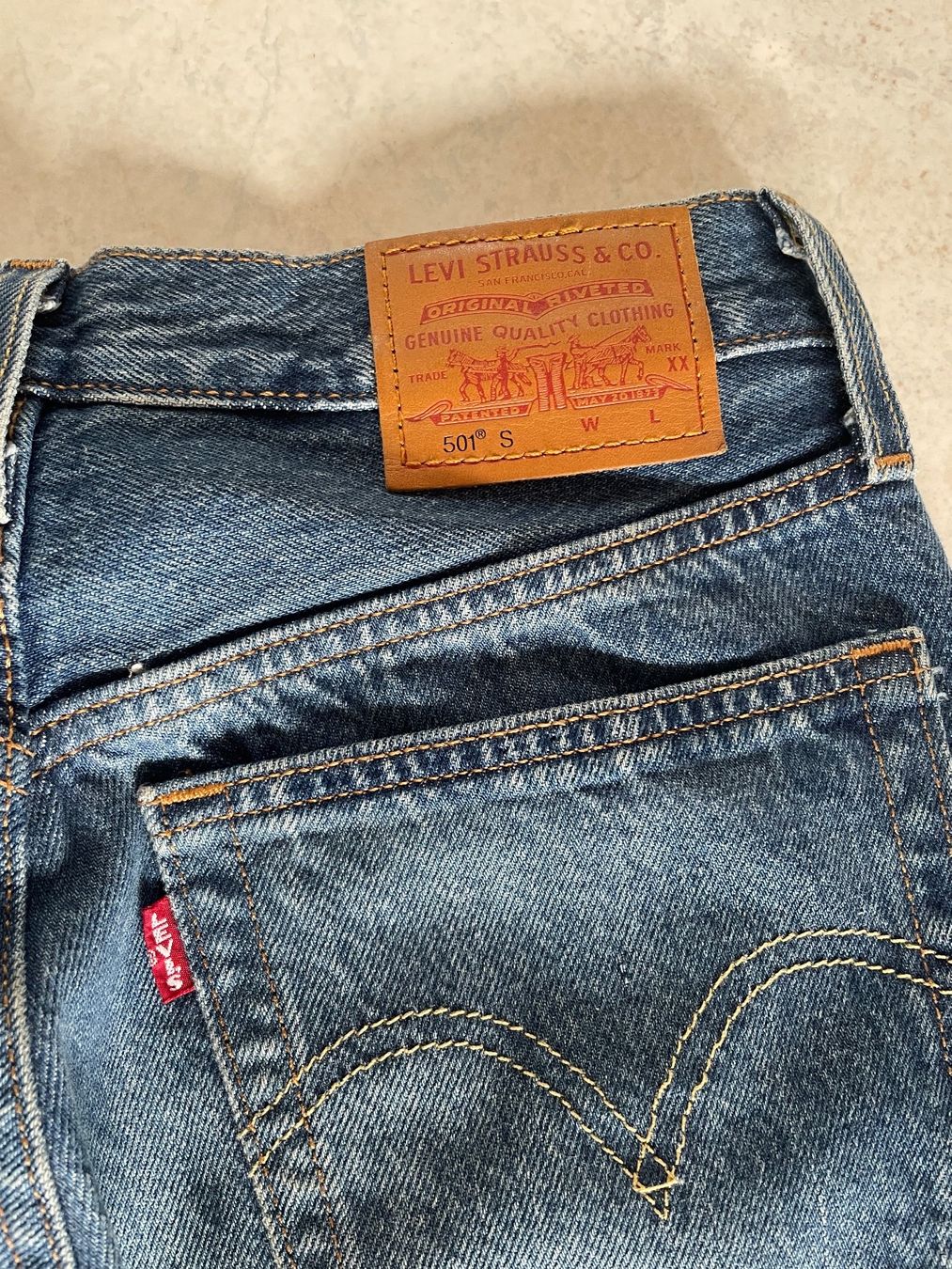 Levi's Jeans: Jeans Levi’s 501 Taille 24 28 – Usato da Vallamand venduto da Bricbracbroc82 4