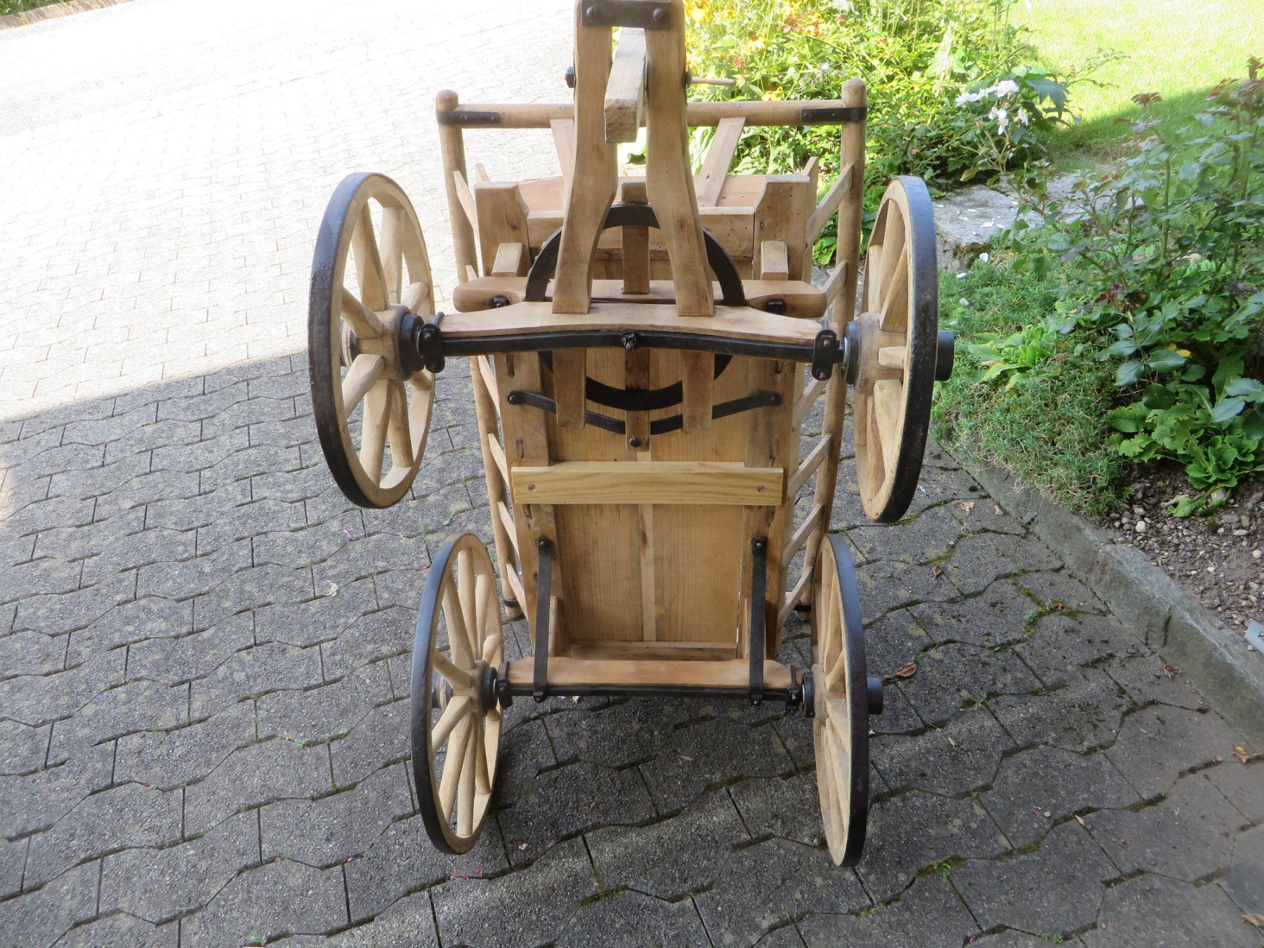 Carrelli di trasporto: Nr. 6 Orginal restauriertes Leiterwägeli / Leiterwagen – Usato da Ermenswil venduto da lodero 4