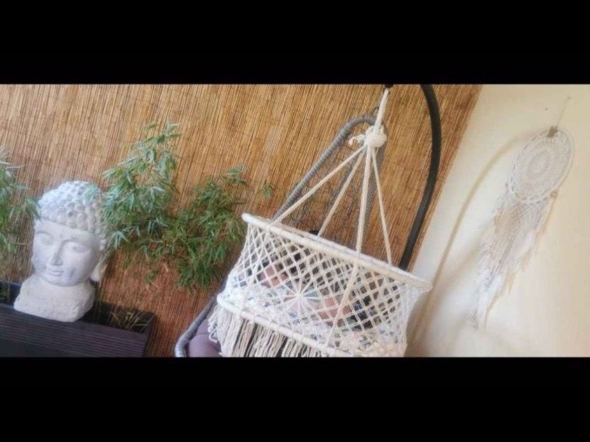 Amache: Makramee Macramee baby Schauckel boho hängematte hängewiege – Nuovo (secondo la descrizione) da Bürglen TG venduto da cikadaga 1