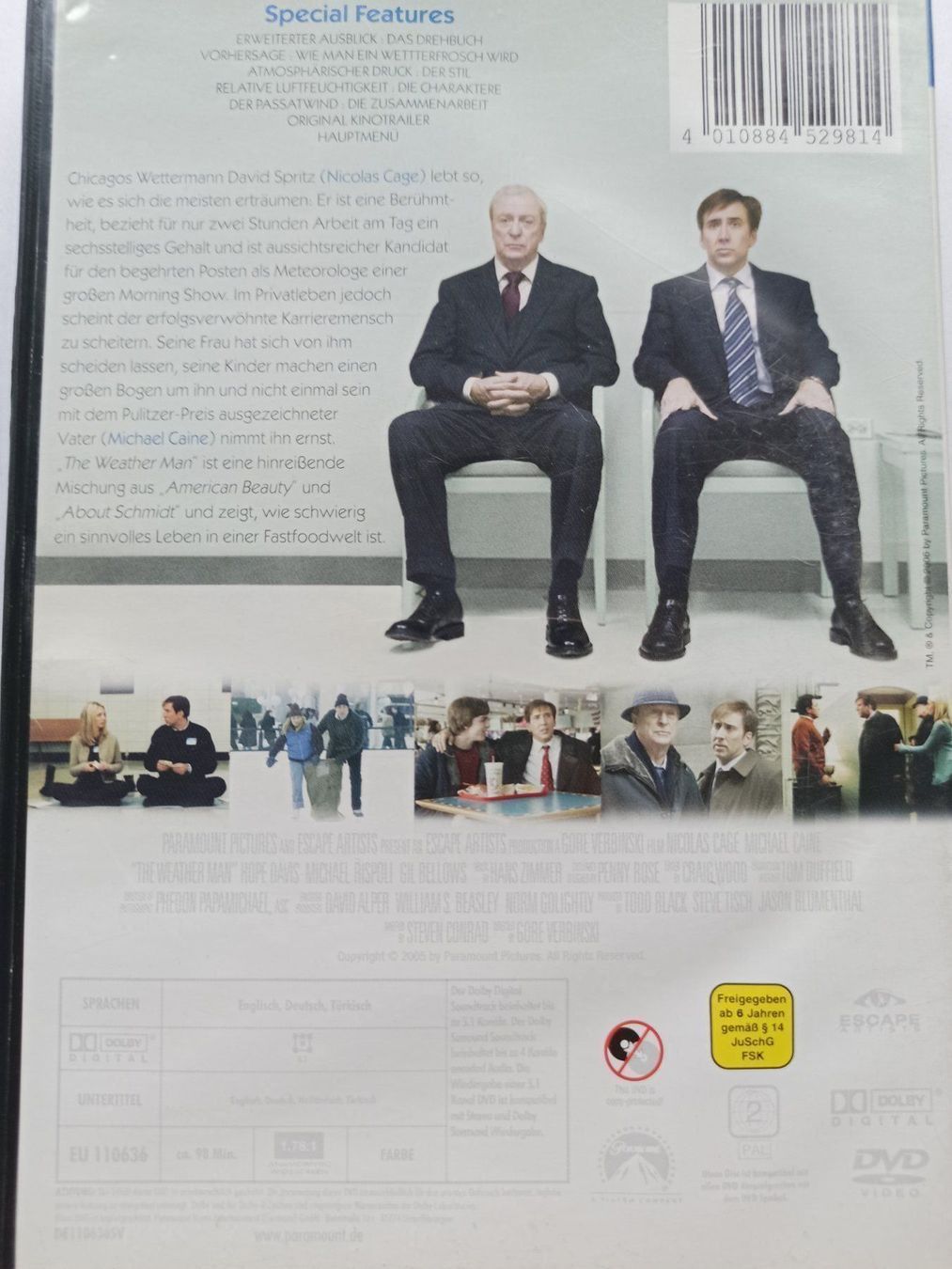 Tutti i DVDs: The Weather Man – Usato da Dübendorf venduto da kb86_MOVIE 1
