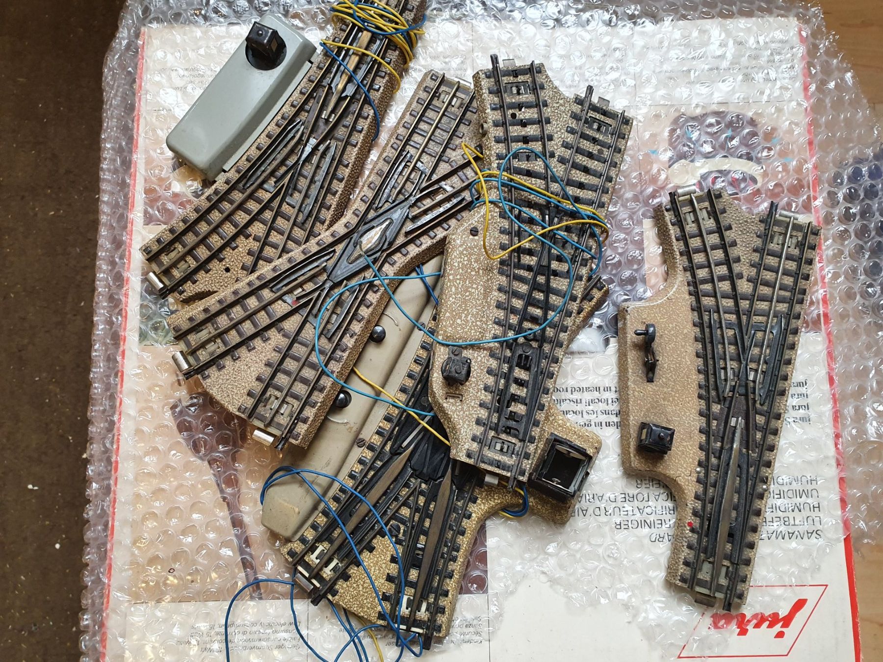 Märklin Modellini di ferrovie: MÄRKLIN: METALL-WEICHEN-LOT – Usato da Biglen venduto da taunus82 1
