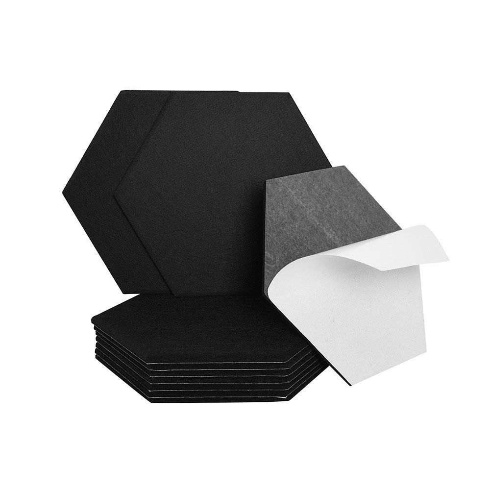 Altri accessori: Akustikplatten Hexagon selbstklebend SLIVA - Schwarz – Nuovo e nell'imballaggio originale da Wallenwil venduto da toesstal-vertrieb 3