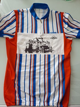 Maillot cycliste Santini CC Riviera Montreux, taille XL