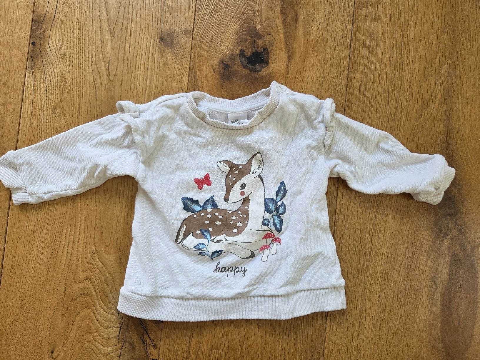 H&M Maglioni & Felpe: Mädchen Pullover H&M Reh, Hirsch,  Gr. 68  – Usato da Ottikon venduto da swiftchocolate