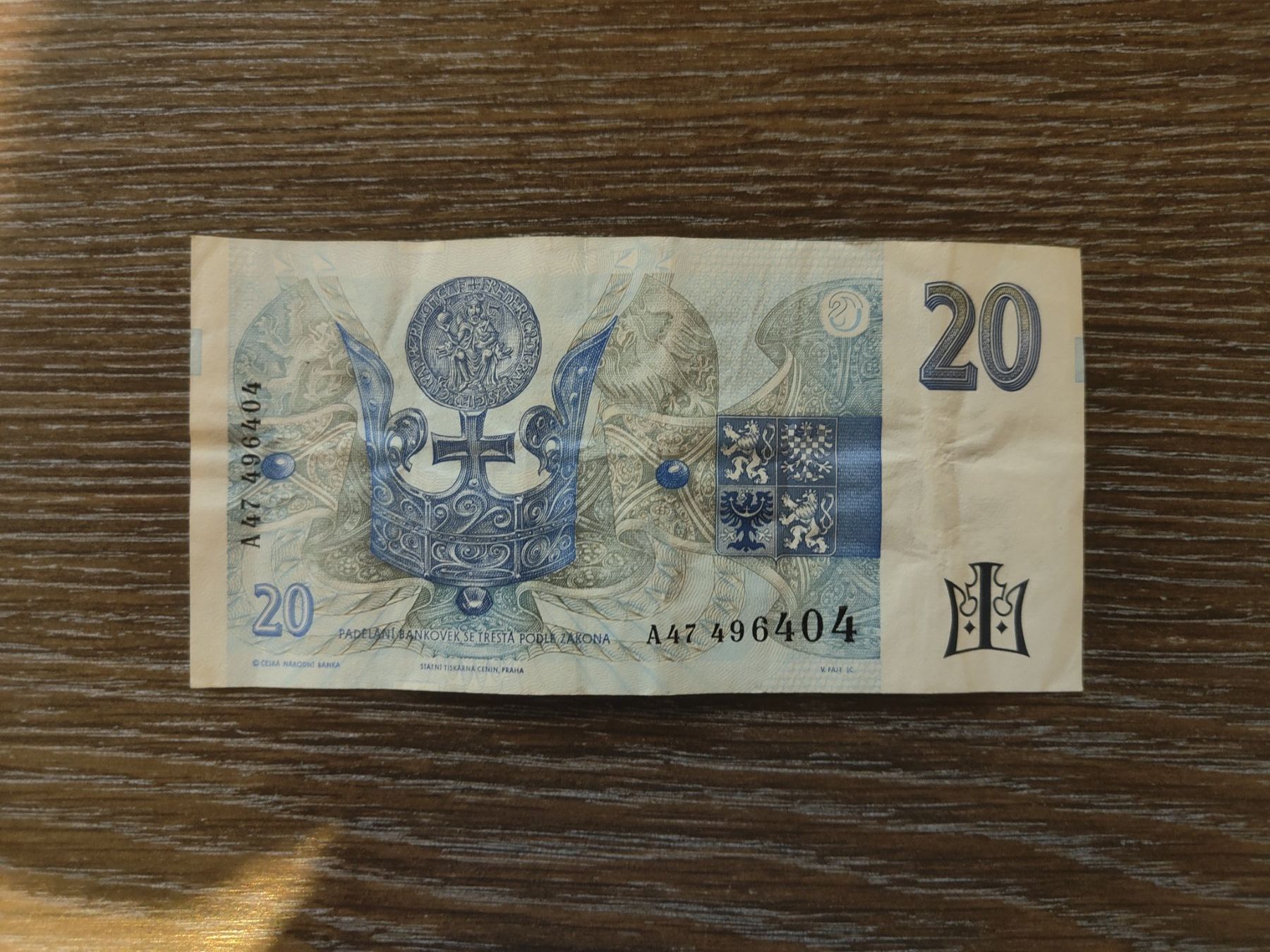 Banconote: Tschechoslowakei 20 Kronen 1994 !!!!!!! – Usato da Flaach venduto da Lonzo99 1