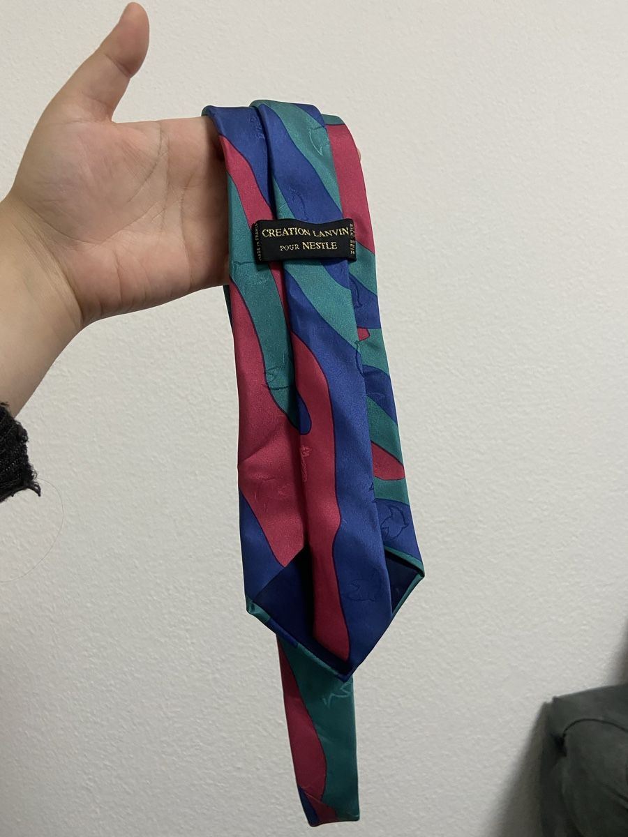 Lanvin Krawatten: Cravate Lanvin – Gebraucht aus Montreux von Perledor 2