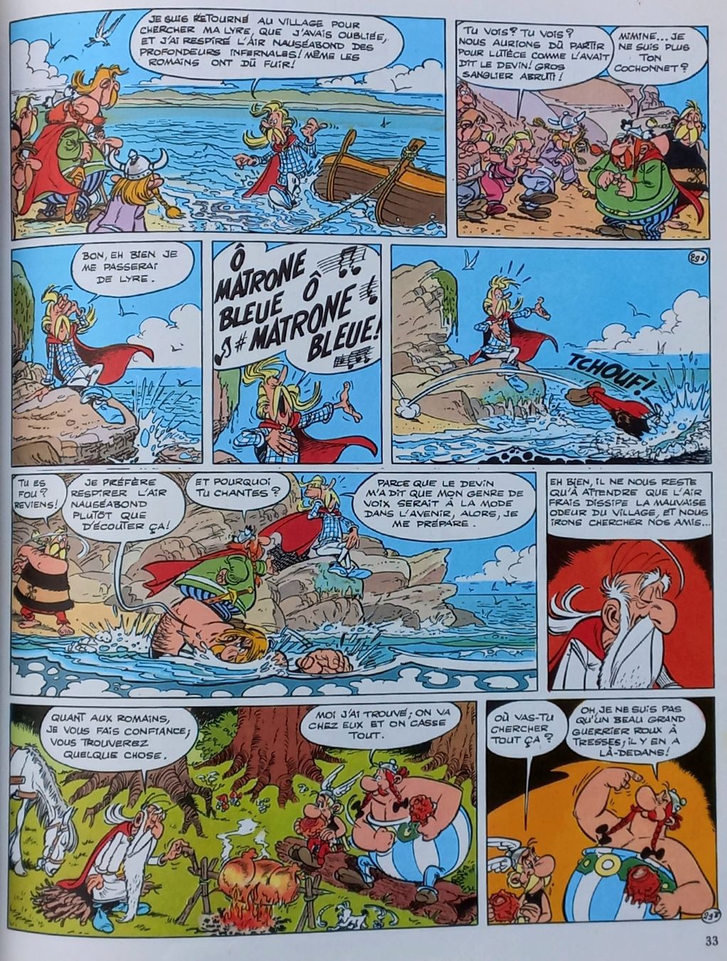 BD: BD Comic - Astérix - Le Devin – D'occasion à Niederuzwil par lubimaja 3