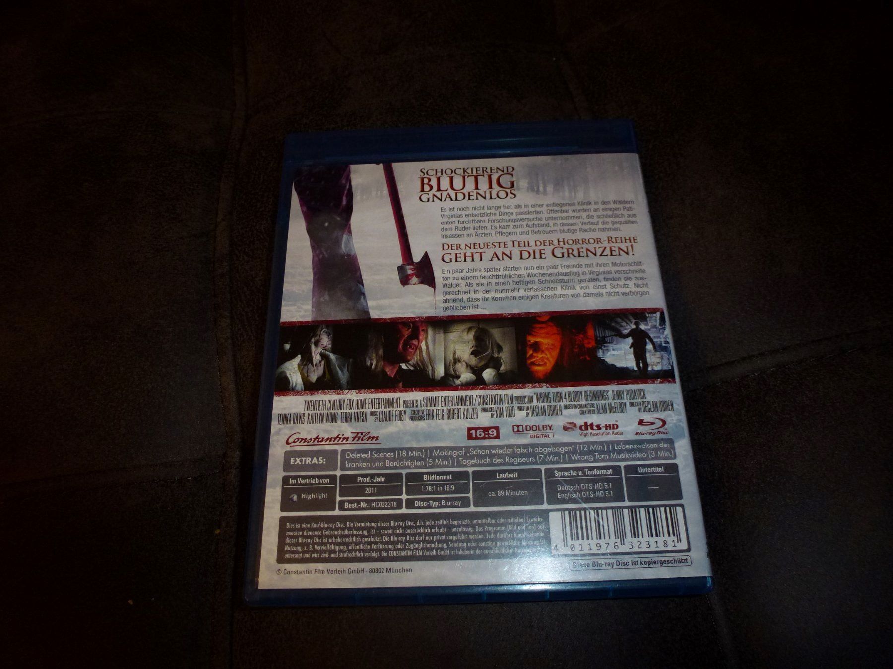 Tutti i DVDs: Wrong Turn 4 BLU-RAY – Usato da Olten venduto da Disc-Verkauf 2