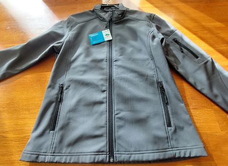 Kariban Damen Softshell Jacke, Grau, Grösse XL, Neu!