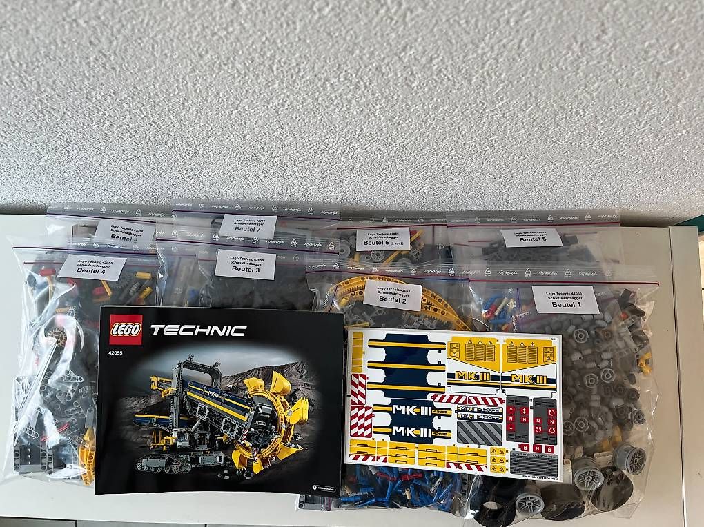 Lego Kit di costruzioni: Lego Technic 42055 Schaufelradbagger – Usato da Felben-Wellhausen venduto da PeriFel 2