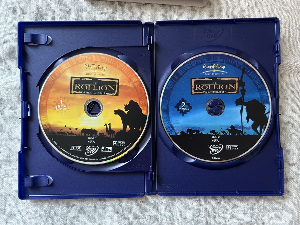 Tutti i DVDs: Le Roi Lion version Intégrale DVD Édition collector 2 DVD – Usato da Genève venduto da NipponiaNippon 4