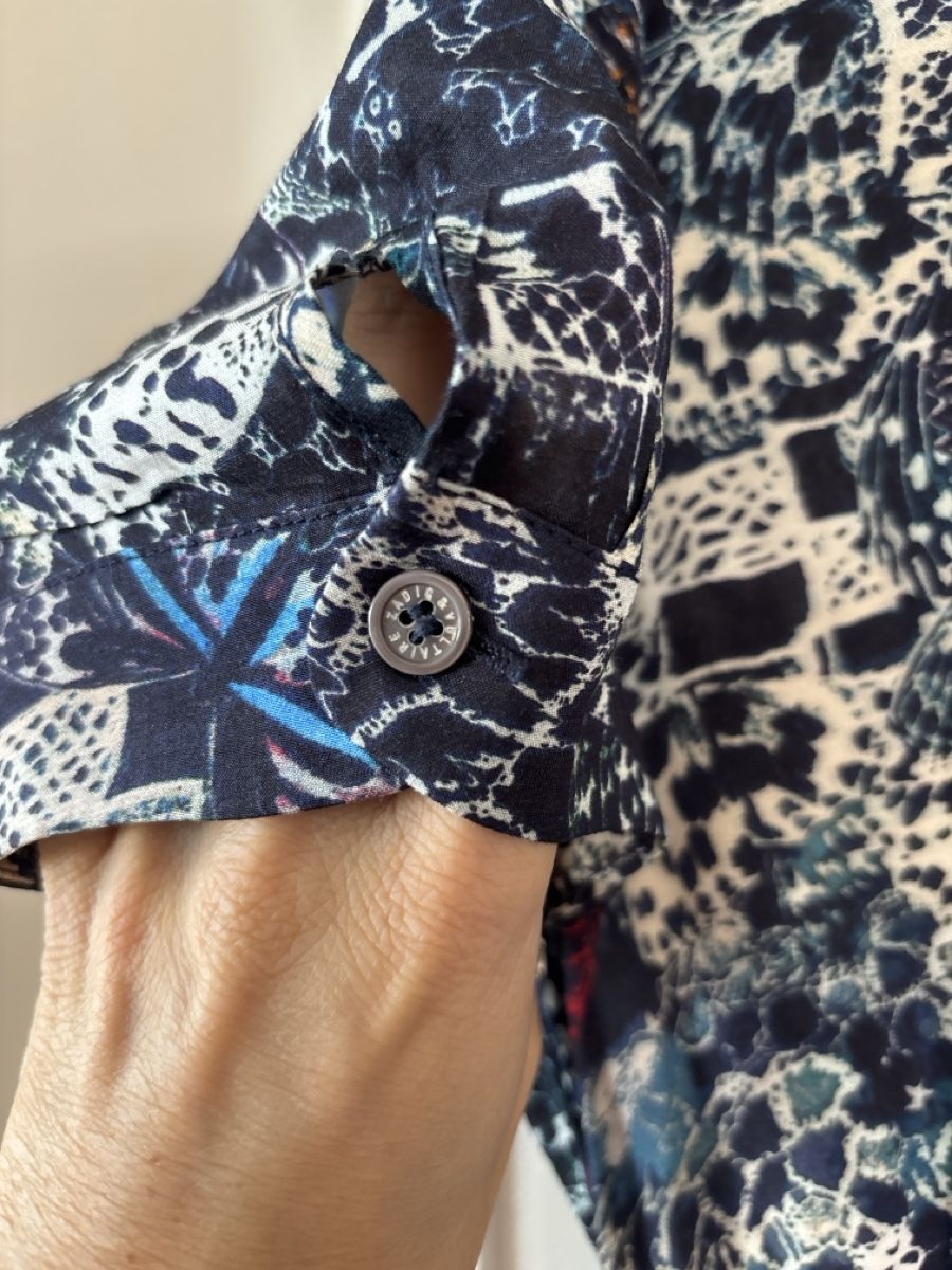 Zadig & Voltaire Robes: ZADIG & VOLTAIRE robe imprimée papillons taille S – D'occasion à Genève par bha_jcf5 5