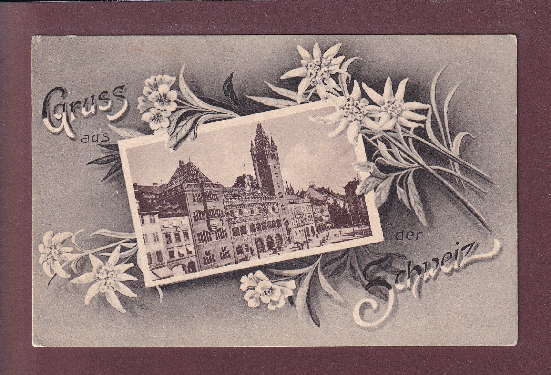 Cartes postales: Gruss aus der Schweiz - BASEL - 1911 – D'occasion à Pully par nicecards