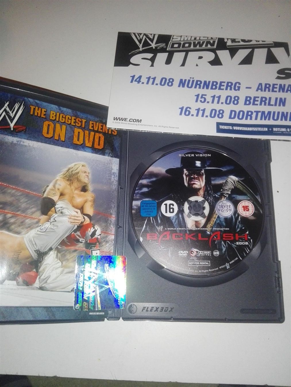 Alle DVDs: Backlash (2008)          -Silver Vision- – Gebraucht aus St. Gallen von elk2021 1