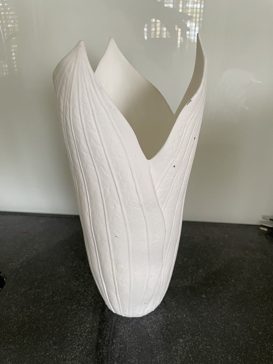 Vasi & Recipienti: Vase weiss Design  – Nuovo (secondo la descrizione) da Zürich venduto da Danokiko 1