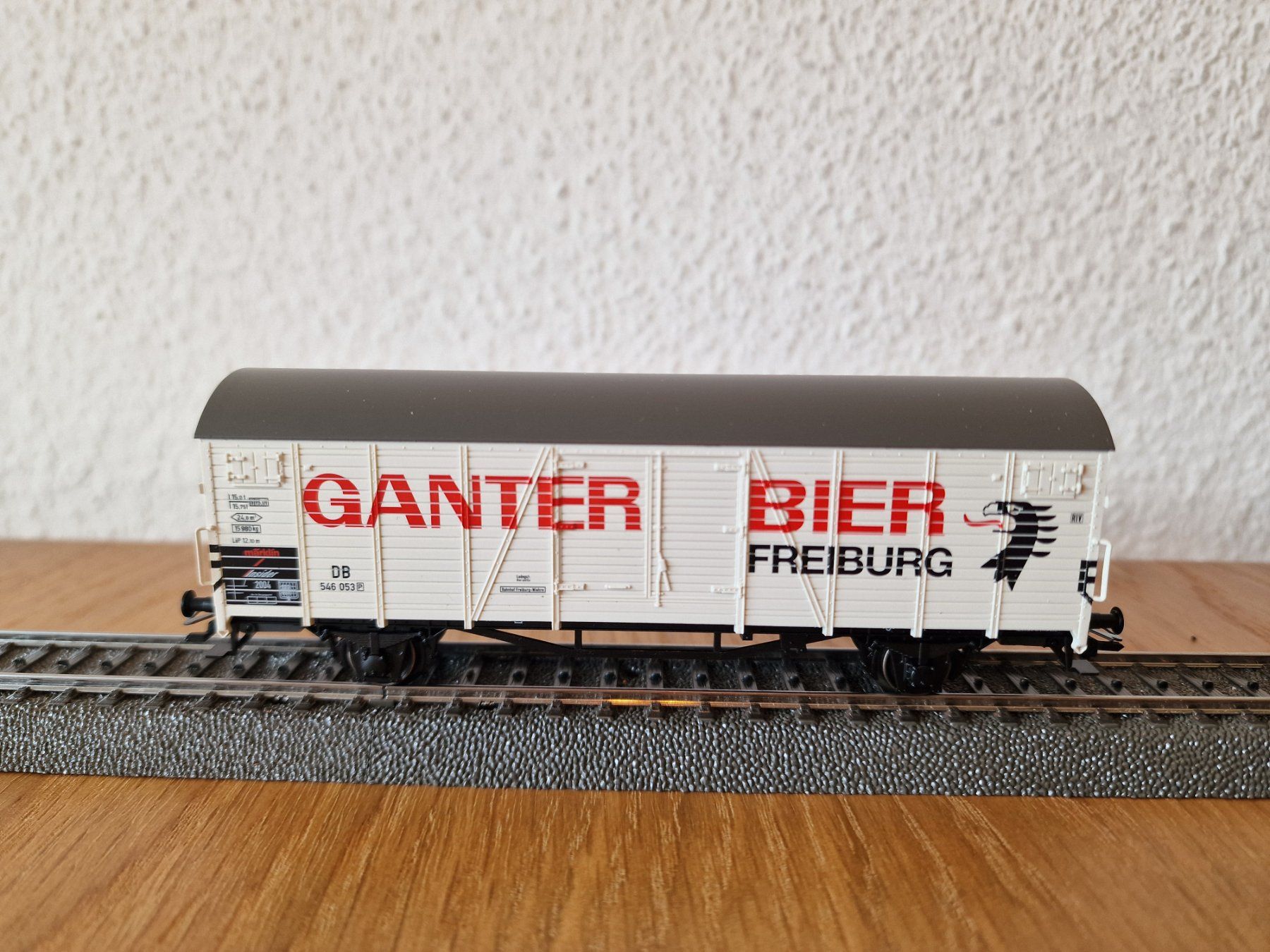 Märklin Modellini di ferrovie: DB Güterwagen Ganter H0 – Usato da Matten b. Interlaken venduto da lor_hr9w
