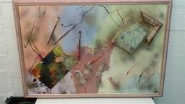 Rost "Das Atelier" Oelgemälde