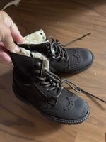 Kinder Winterstiefel gefüttert braun Grösse 28 gebraucht