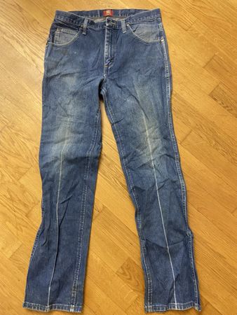 Jeans blau Wrangler, gebraucht, Grösse 36, slim fit