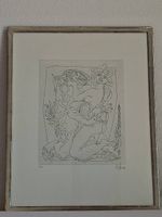 Lithographie von Lindi (Albert Lindegger)