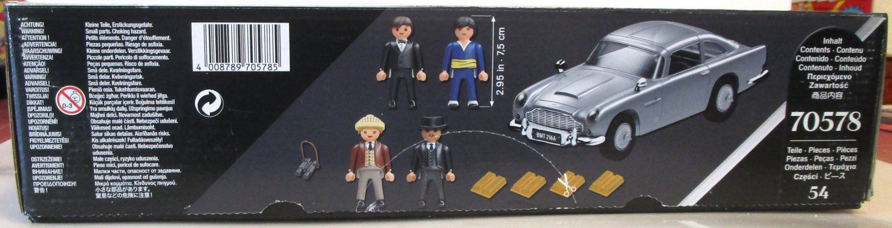 Aston Martin Modellini d'auto: PLAYMOBIL 007 ASTON MARTIN – Nuovo e nell'imballaggio originale da Chêne-Bourg venduto da breno56 3