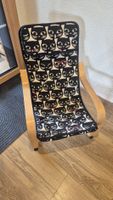 IKEA Kinderstuhl Katzenmuster, gut erhalten