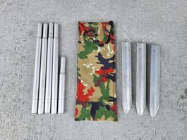 Schweizer Armee Zelteinheit 64 Zubehör