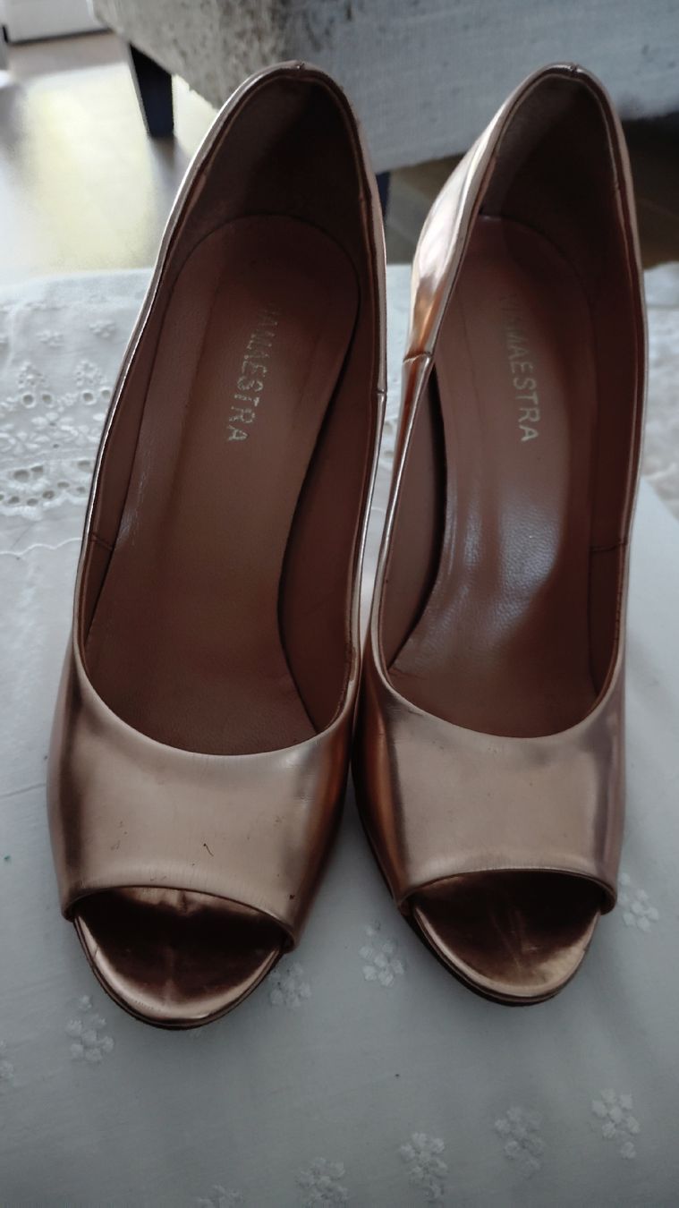 Scarpa Scarpe da donna: scarpa oro di via maestra – Nuovo (secondo la descrizione) da Spreitenbach venduto da ludwigmaira 4