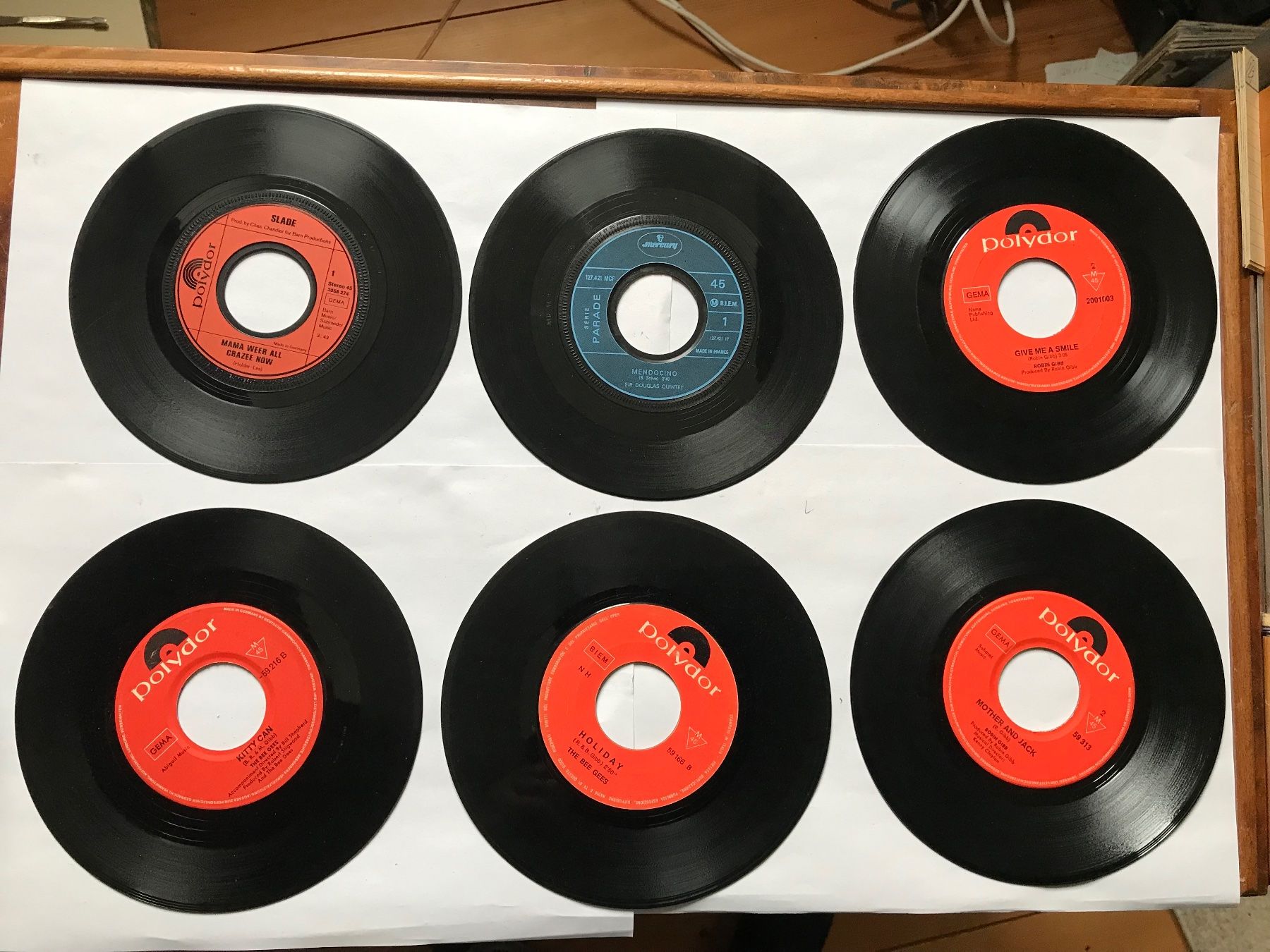 Dischi in vinile: single set nr. 16, verschiedene interpreten – Usato da liestal venduto da makai05