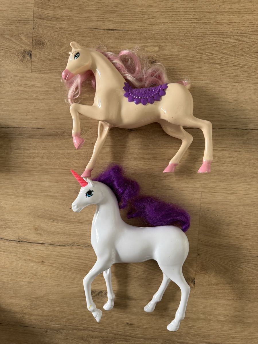 Bambole: Barbies Set mit Pferden Barbiepuppen und Kutsche – Usato da Hettlingen venduto da sch_gr5s 4