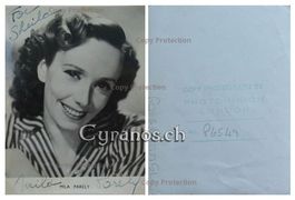 Mila Parely (1917-2012) Schauspielerin - sign. Foto