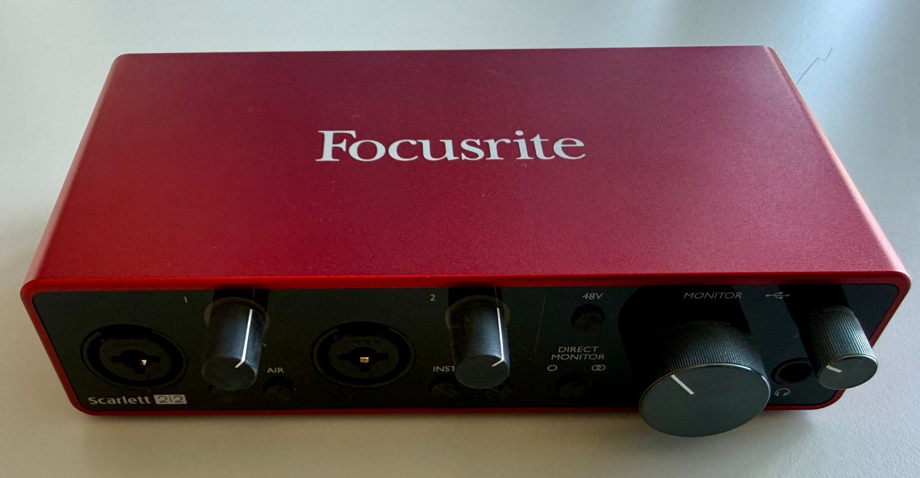 Equipement studio: Focusrite Scarlett 2i2 3rd Gen USB Audio Interface – D'occasion à Wila par Jpk8201