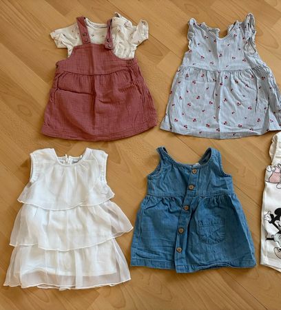 Sommer Kleider Set, Grösse 68, 5-teilig, Top Zustand!