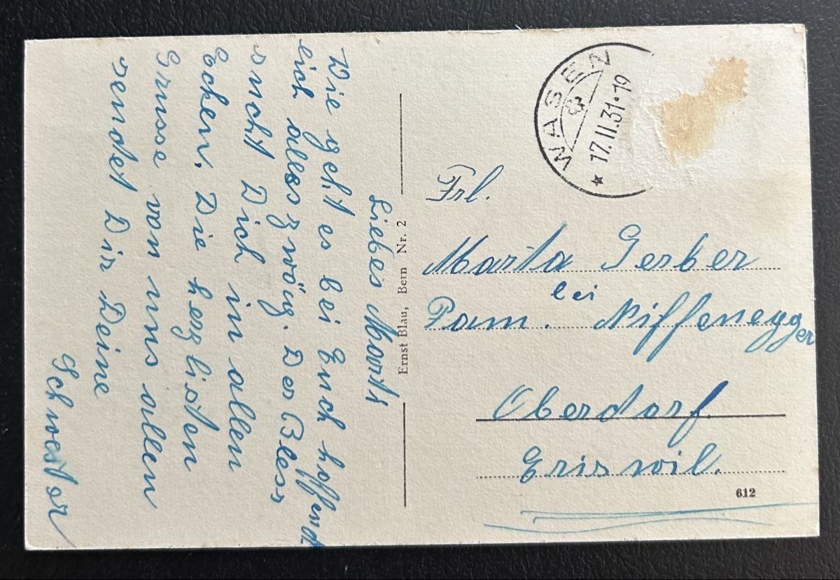 Cartoline postali: AK Wasen i.E. Generalansicht  – Usato da Horw venduto da Tellbub 1