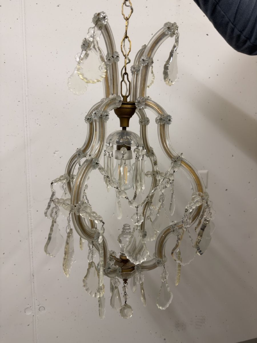 Lampadari & plafoniere: Alter Kristallglaskronleuchter Maria Theresia – Usato da Lenzerheide/Lai venduto da Rogah