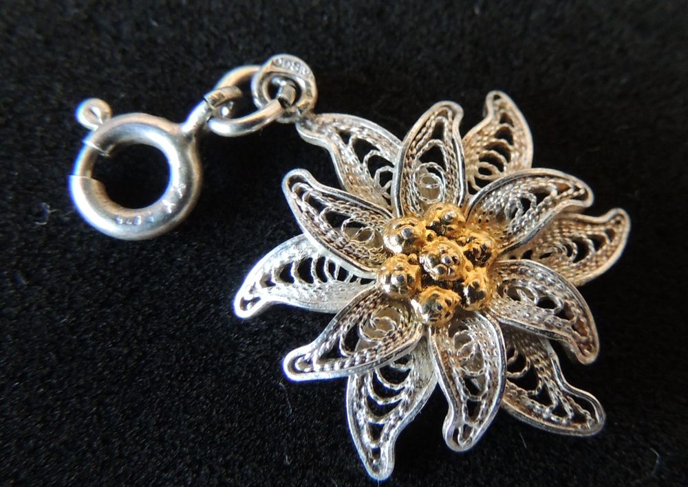I Love You Spinner Sterling Silber Charm-Anhänger .925 X 1 Spinners