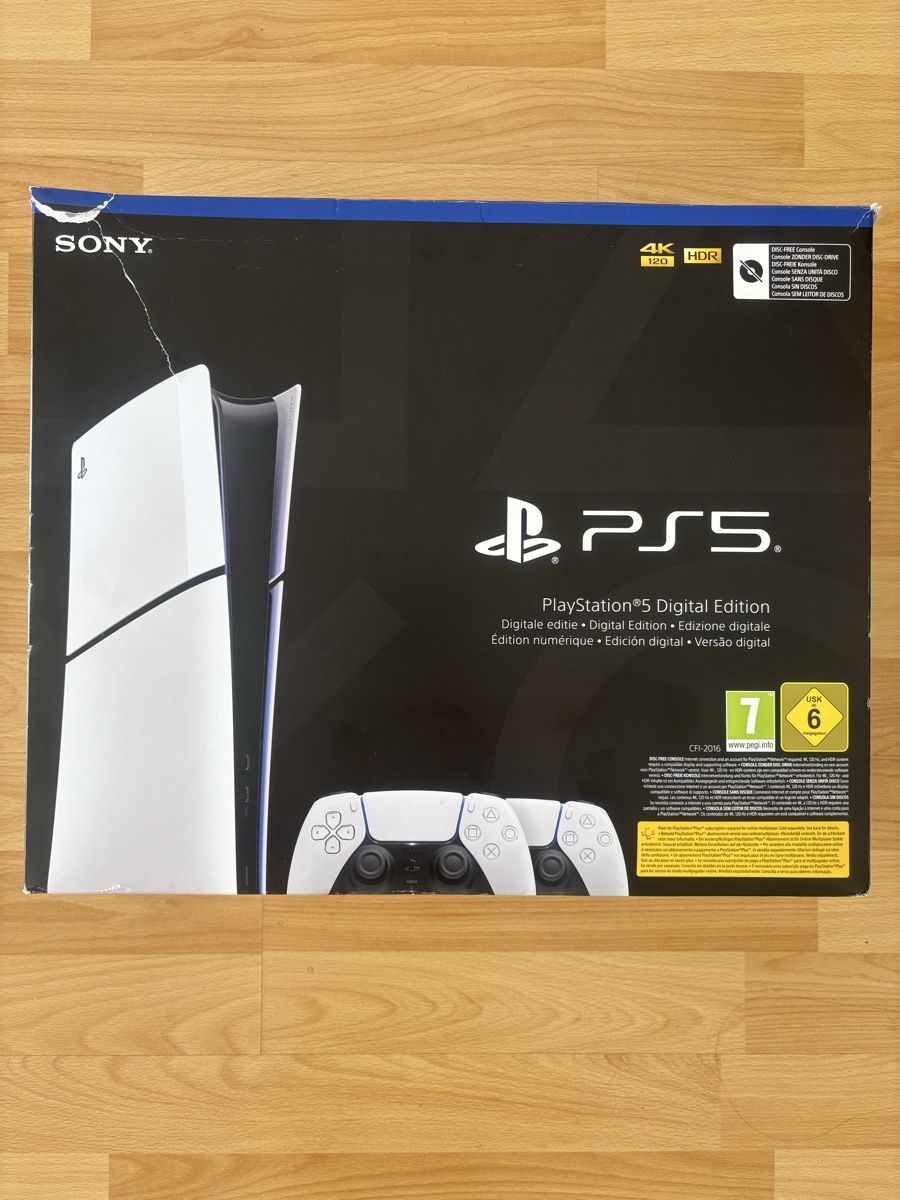 Altro in Decorazioni & Accessori: Originalverpackung PlayStation 5 Slim Digital PS5 Nur Karton – Usato da Burgdorf venduto da iur_6898