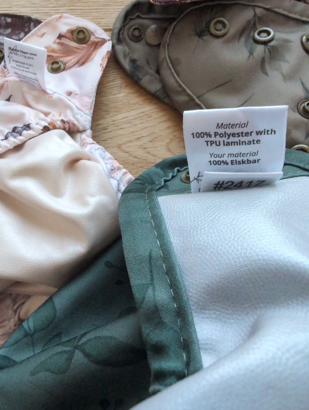 Windeleimer & Windeln: StoffWindel Set newborn Elskbar / heritage hug / avo&cado – Gebraucht aus Bern von JennisJungle 6