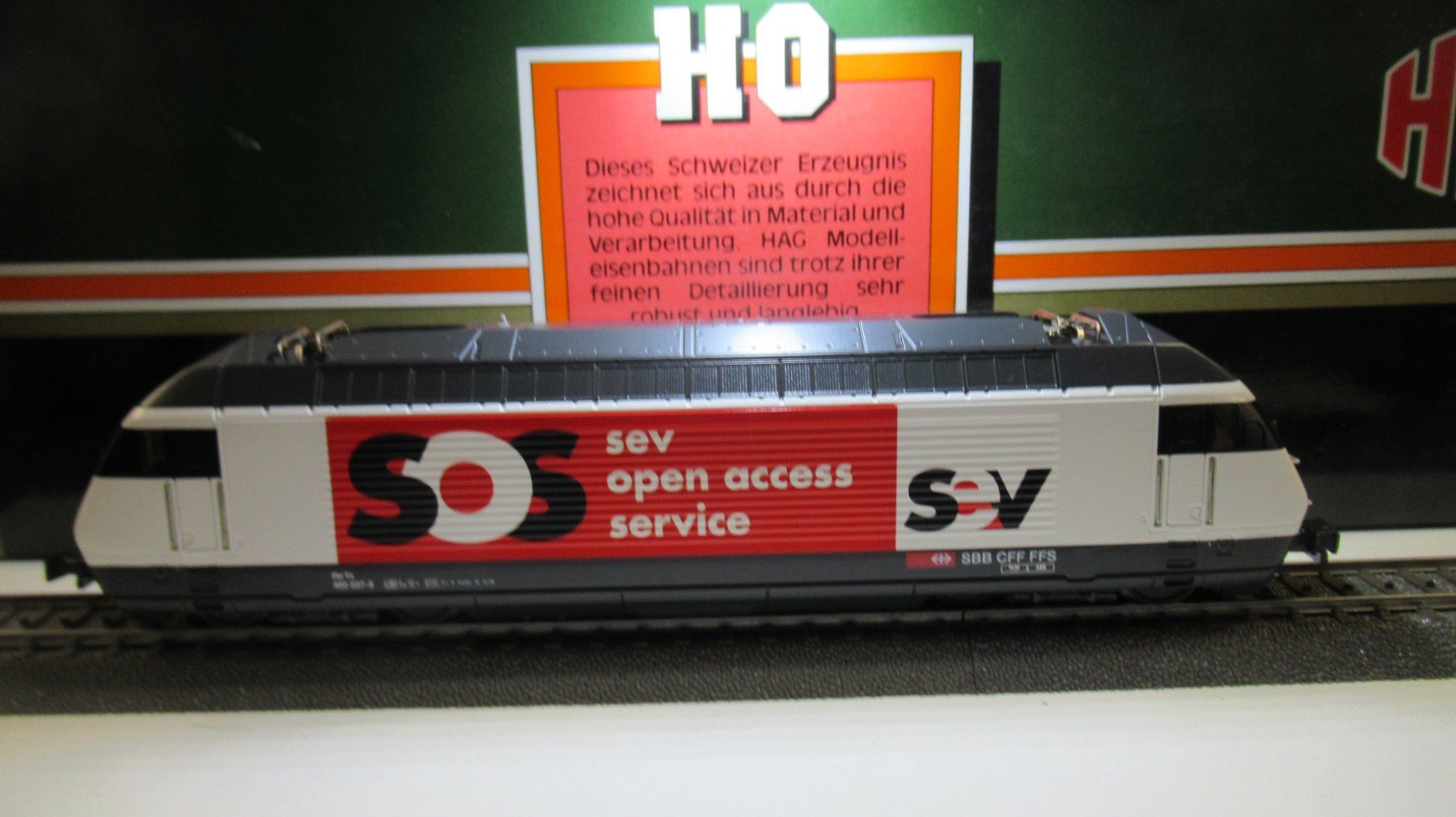 Hag Modelleisenbahnen: HAG Re 460 " SEV* – Neu und originalverpackt aus Martigny von nevada98