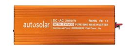2000 Watt 12V mit Bypass Wechselrichter  reiner Sinus - 230V