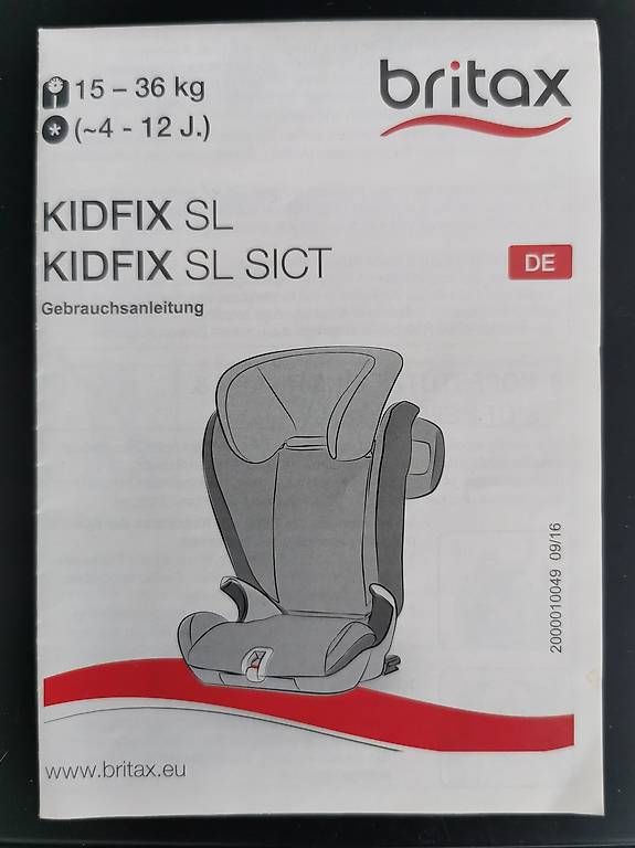 Seggiolini per auto: Römer Britax Kidersitz – Usato da Root venduto da severin 2