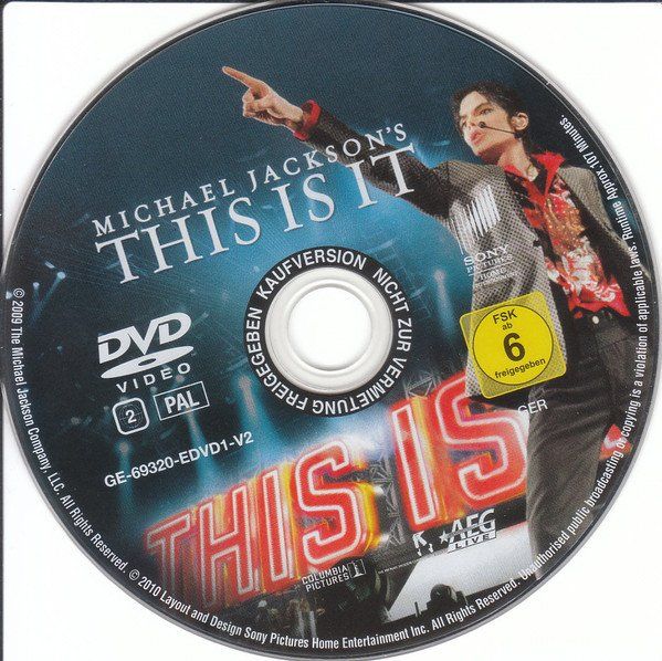 Alle DVDs: Michael Jackson – This Is It - Vergriffen! – Gebraucht aus Brittnau von Zibu 2