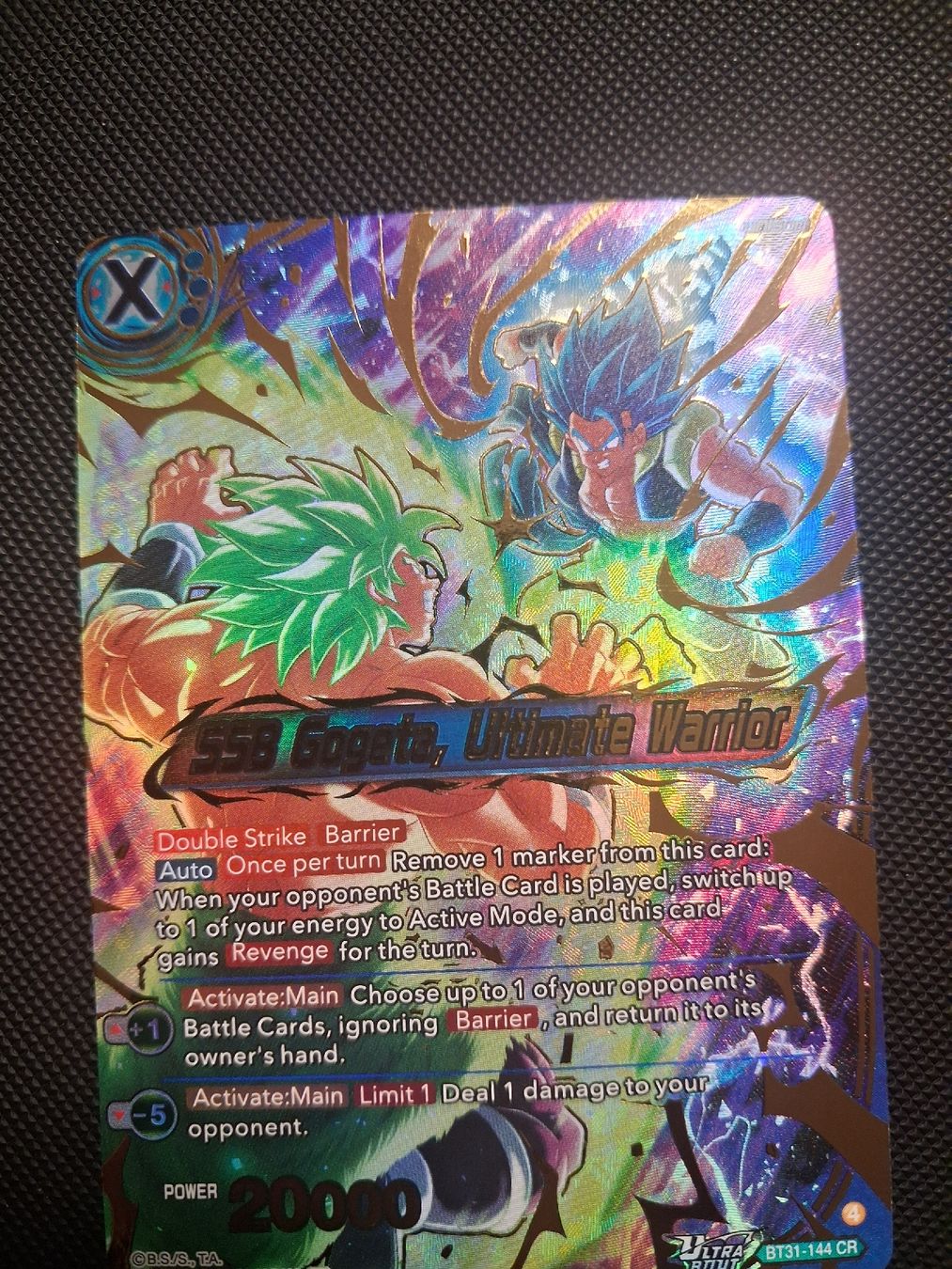 Bandai Sammelbilder & Trading cards: Dragon Ball Super Card Game SSB Gogeta, Ultimate Warrior. – Neu (gemäss Beschreibung) aus Oftringen von Chi_Mario