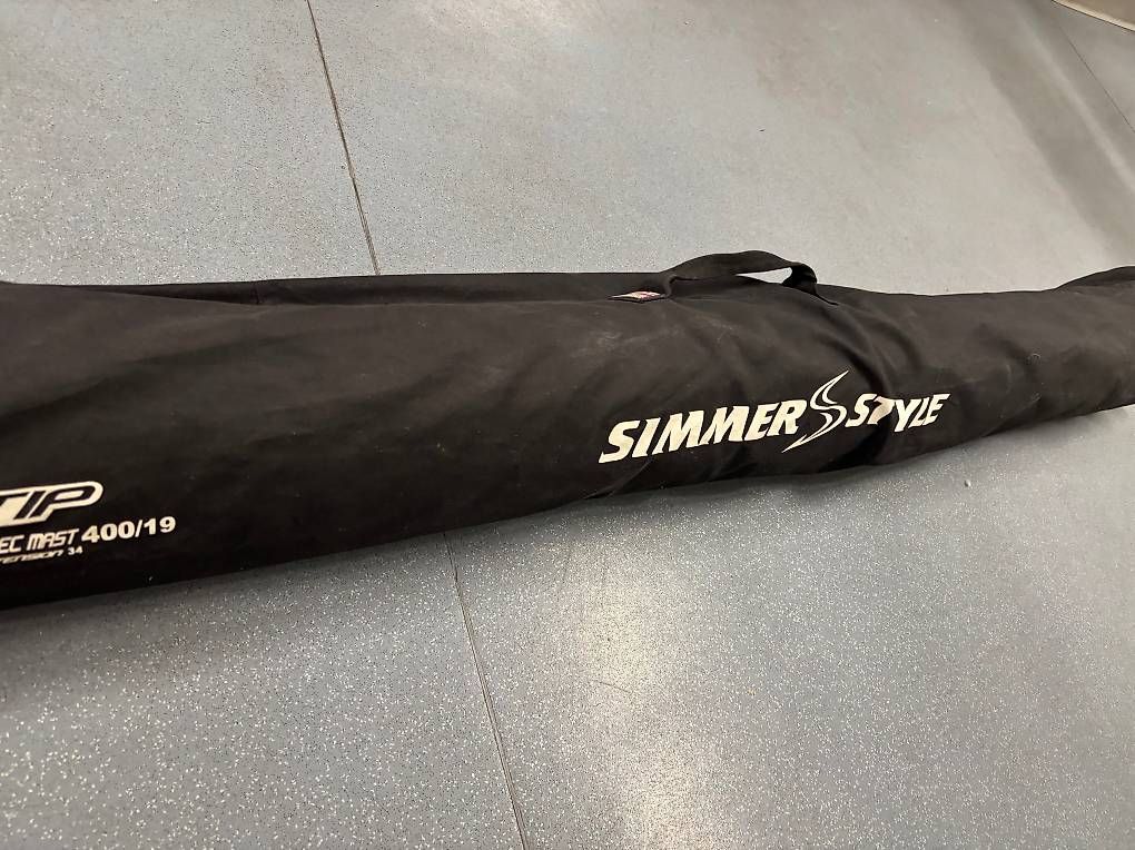 Surf: Simmer style black tip 5.3 Windsurf segel wave – Usato da Luzern venduto da Pablosdias 2