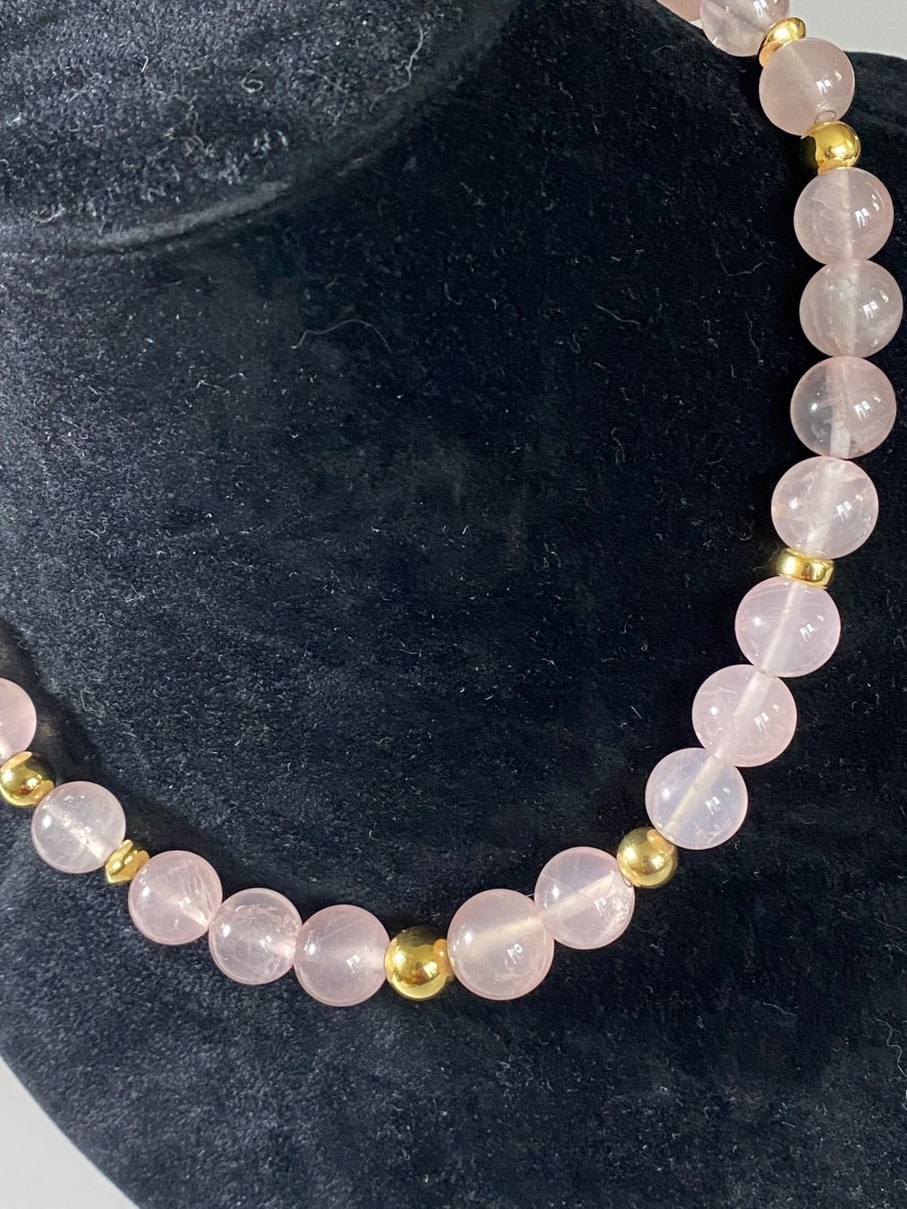 Catenine: 18K RosenQuarz  KETTE – Nuovo (secondo la descrizione) da Basel venduto da shorthills_2013 5