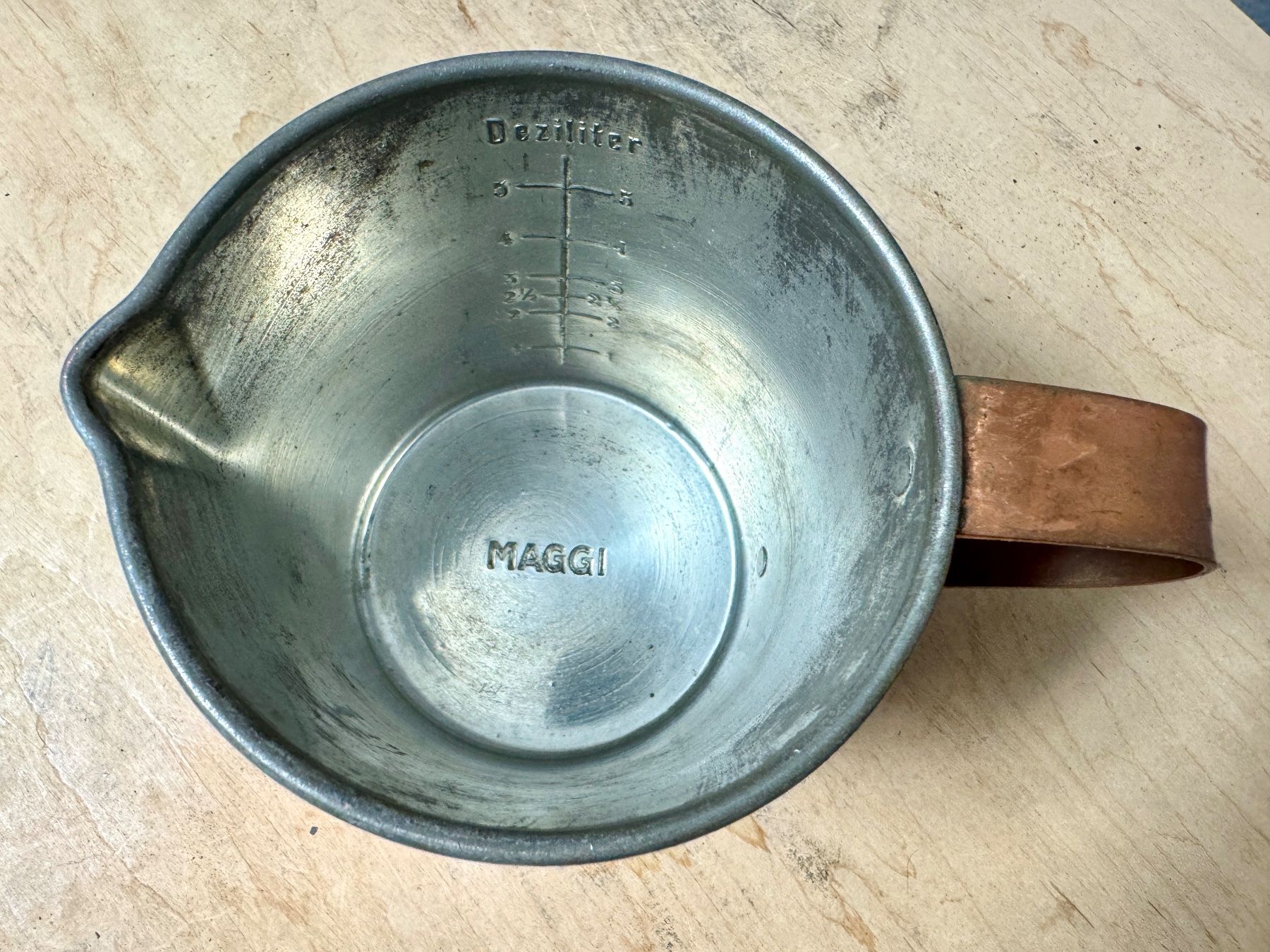 Elettrodomestici da cucina: Maggi Messbecher aus Kupfer 1/2 Liter – Usato da Rothrist venduto da Luckywinner 3