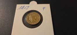 10 Rappen 1919 Messing